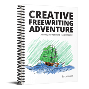 Creative Freewriting Adventure Coloring Edition