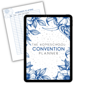 The Homeschool Convention Planner digital edition