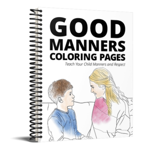 Good Manners Coloring Pages