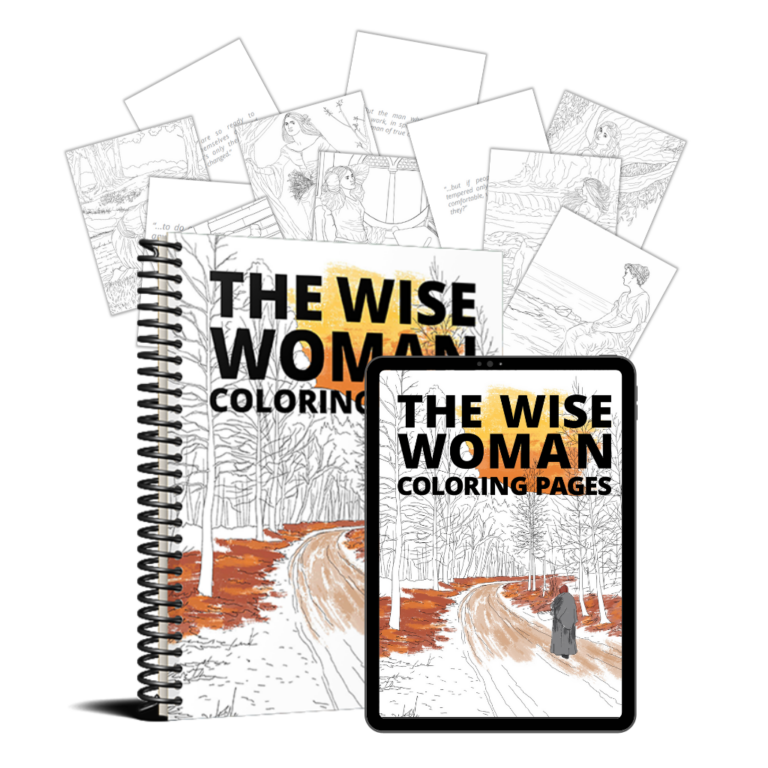 Wise Woman coloring pages