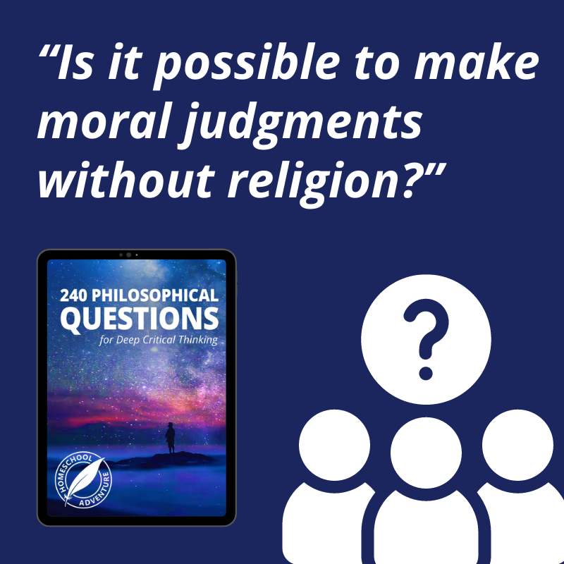 Is it possible to make moral judgments without religion?