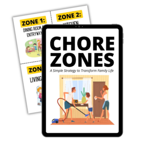 Chore Zones Printable Pack